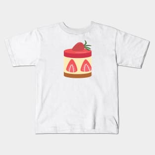 Strawberry Cheesecake Kids T-Shirt